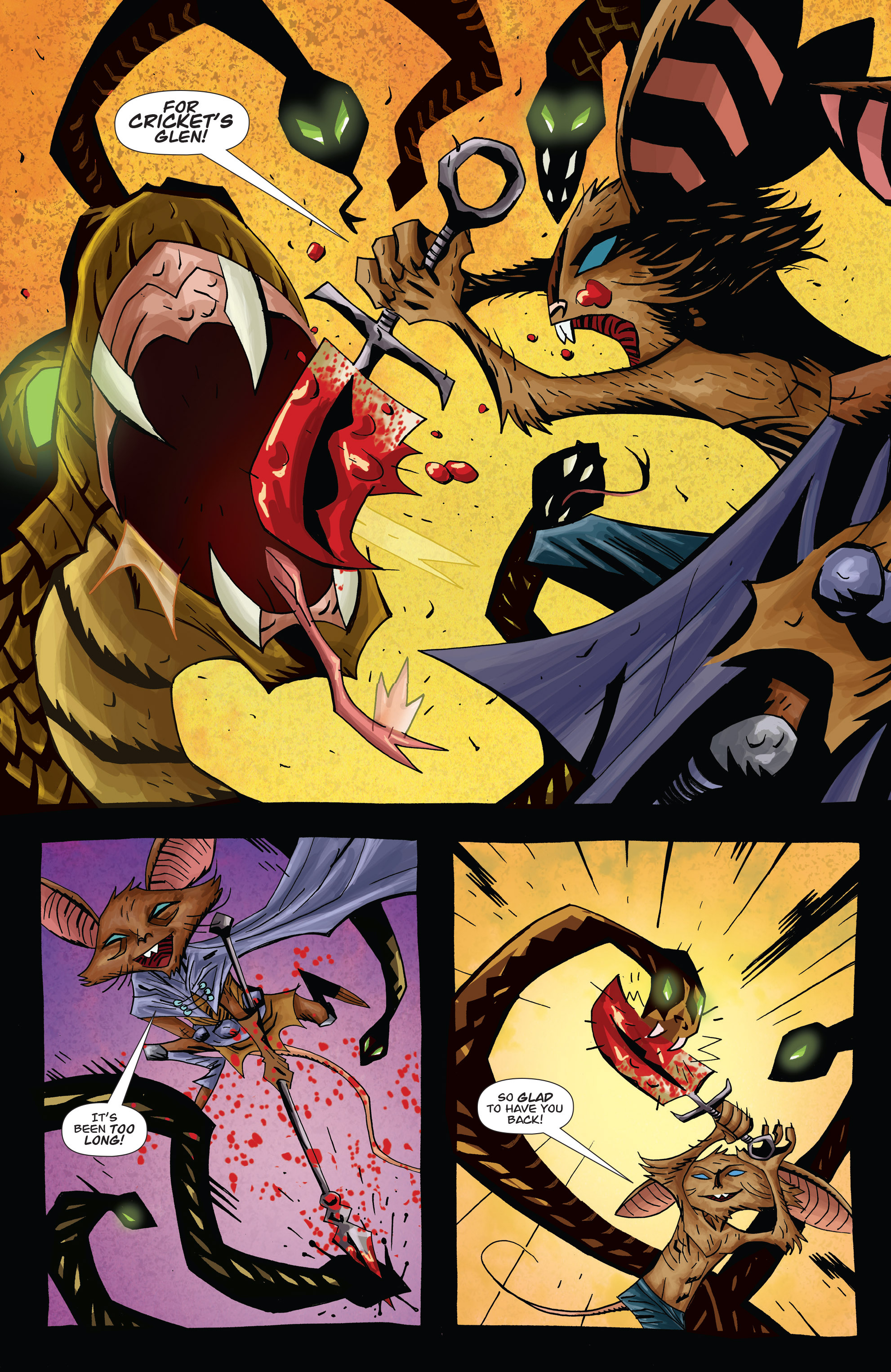 The Mice Templar Volume 3: A Midwinter Night's Dream issue TPB - Page 244