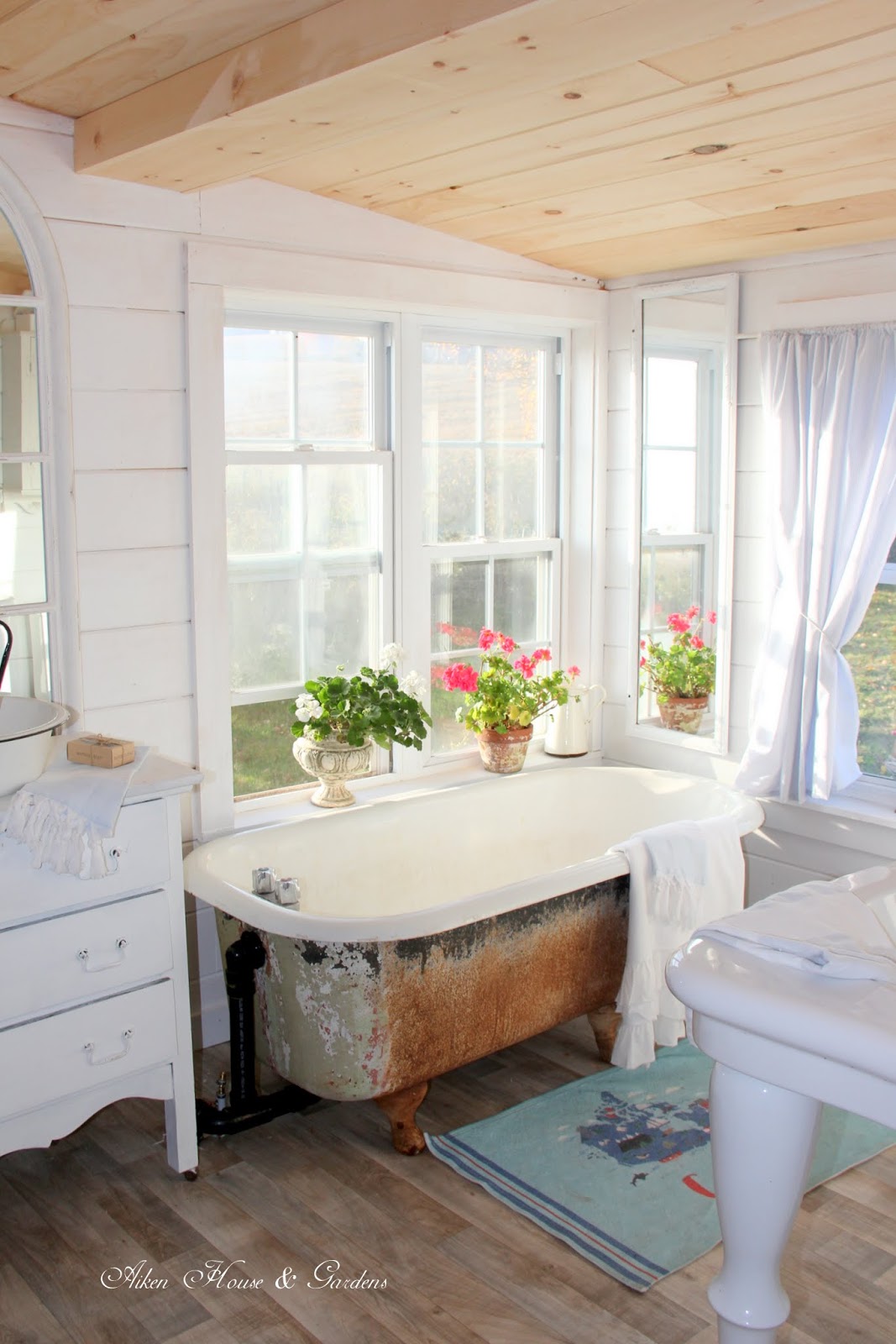 Aiken House & Gardens Cottage Bathroom Makeover