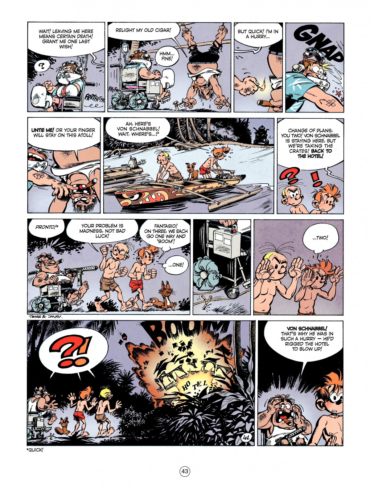 Read online Spirou & Fantasio (2009) comic -  Issue #8 - 43