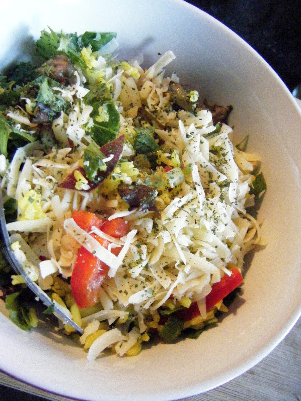 Thomas Yaeger's Transcendental Kitchen Jarlsberg Cheese Salad