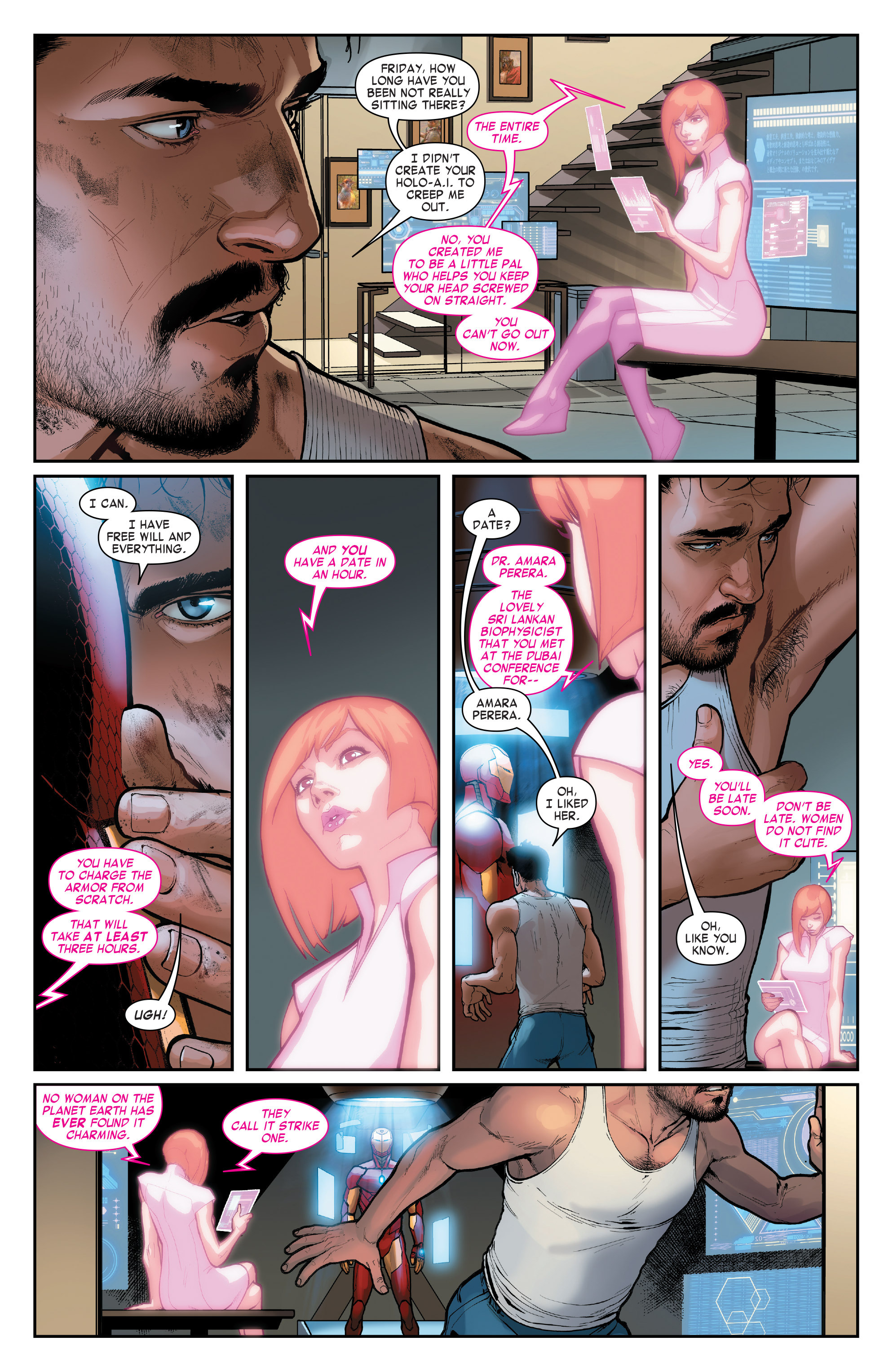 Read online Invincible Iron Man (2015) comic -  Issue #1 - 8