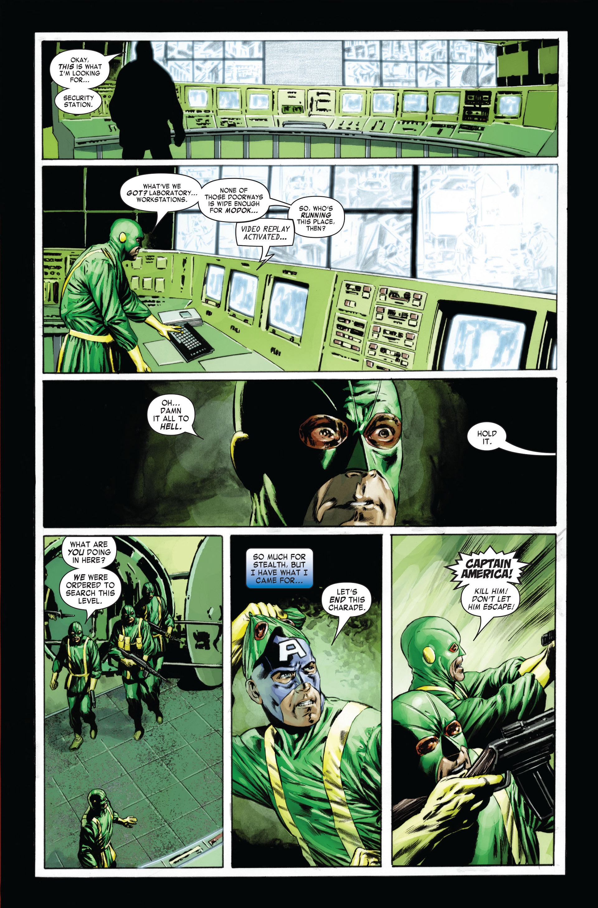 Read online Captain America (2005) comic - Issue #24 - 11