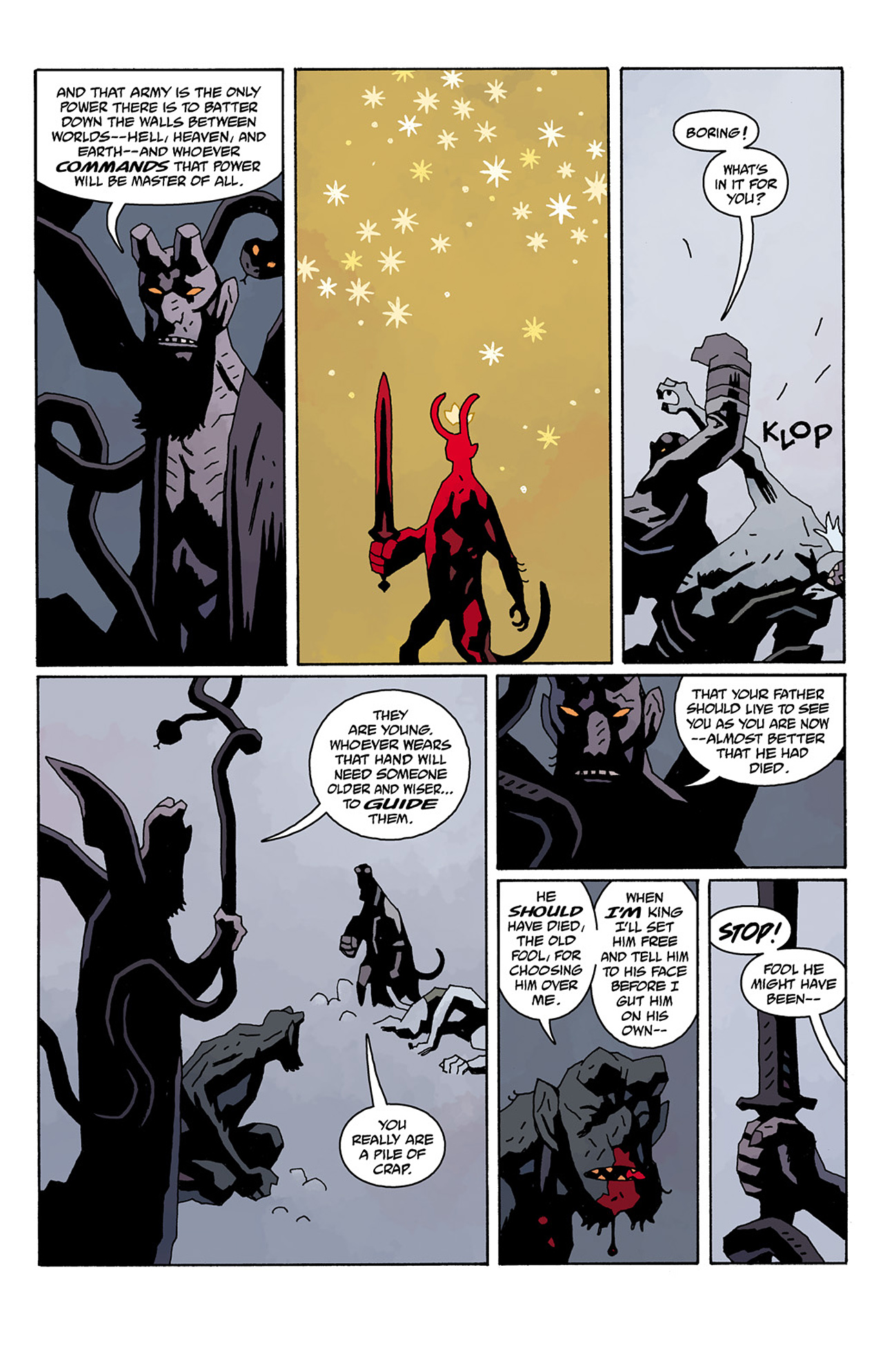 Read online Hellboy In Hell comic -  Issue #3 - 13