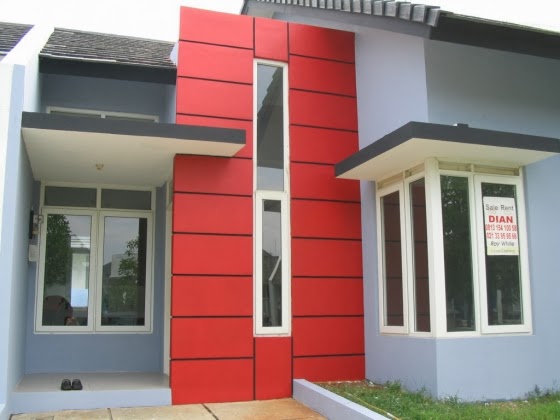 gambar warna cat eksterior rumah minimalis