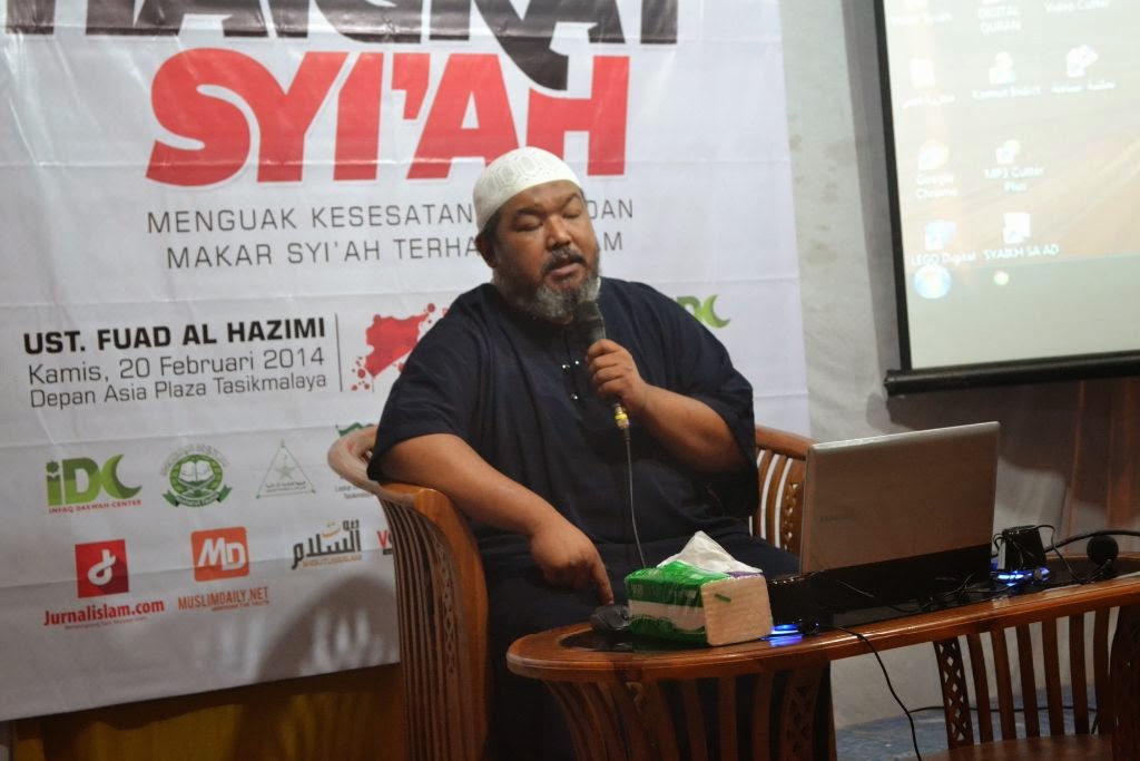 Ustadz Fuad Al Hazimi jelaskan kesesatan syiah kepada Umat Islam Tasikmalaya