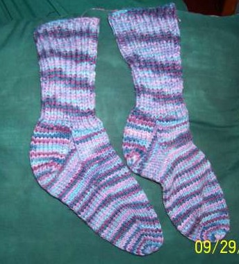 Sue's Free Patterns: Sue's Knitted Socks for Women