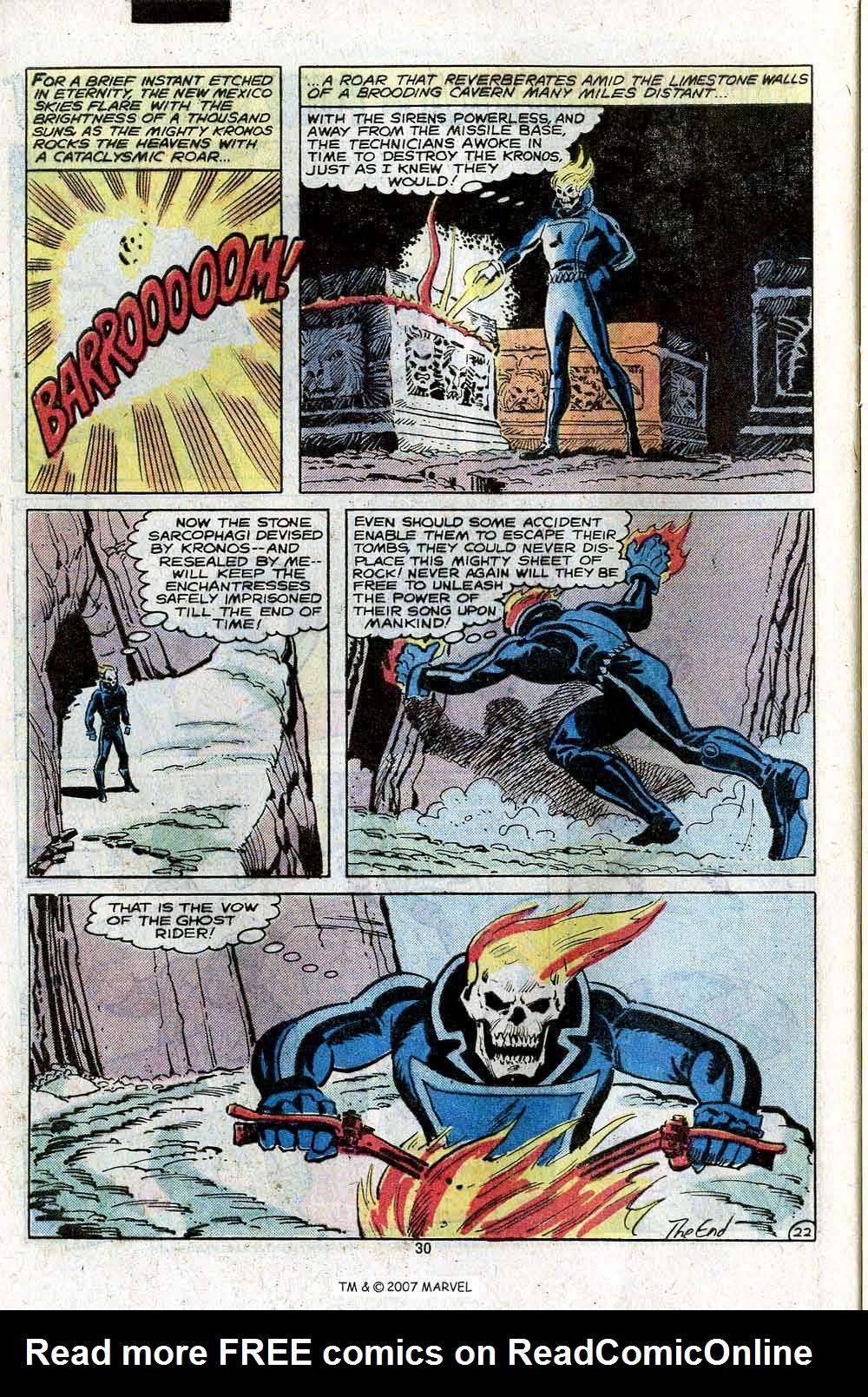 Read online Ghost Rider (1973) comic -  Issue #52 - 32