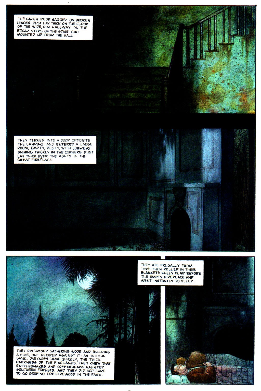 Read online Pigeons from Hell (1991) comic -  Issue # Full - 13