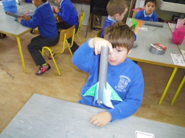 Science Projects: Foam rockets