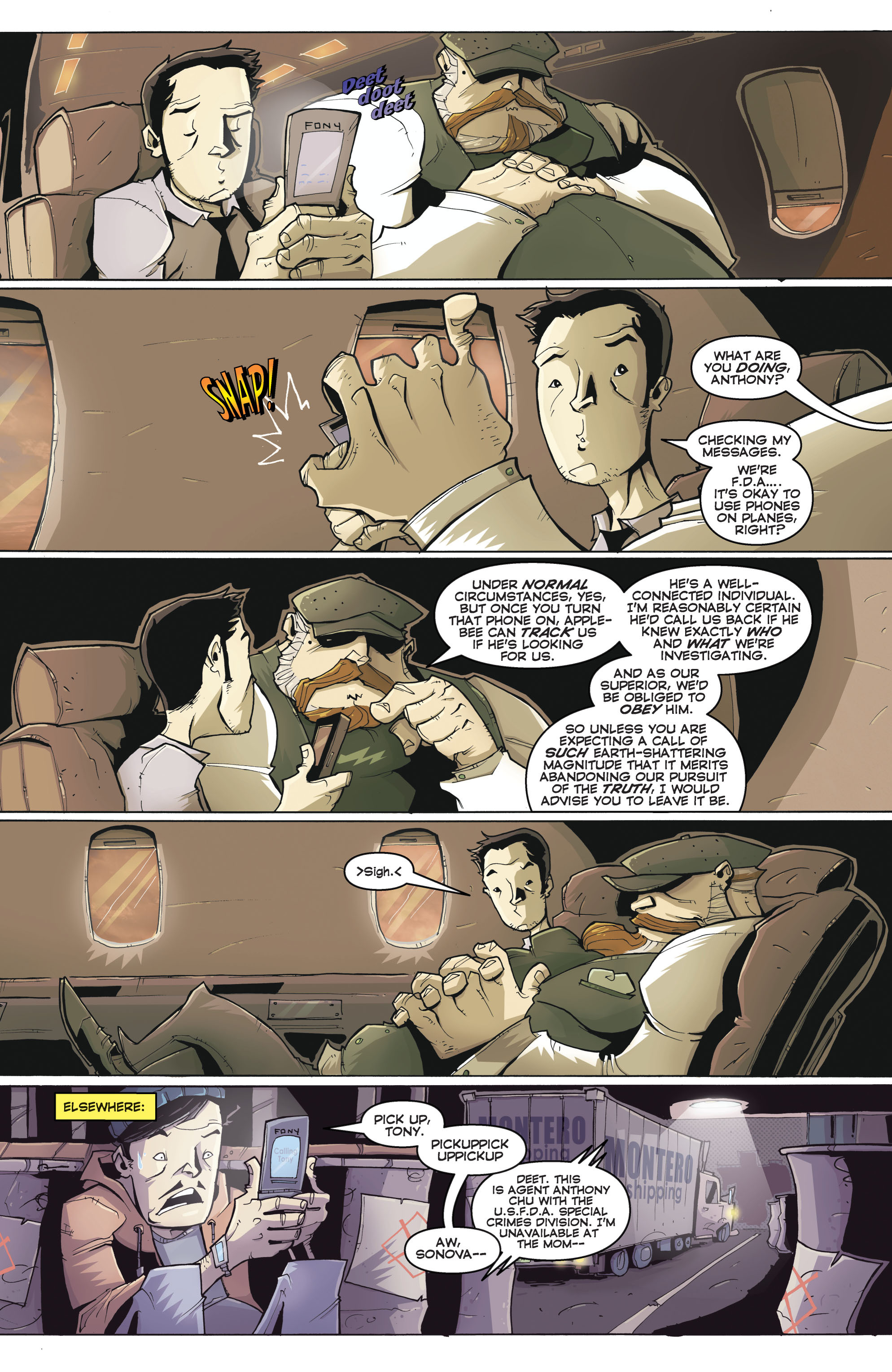 Read online Chew comic -  Issue #4 - 11