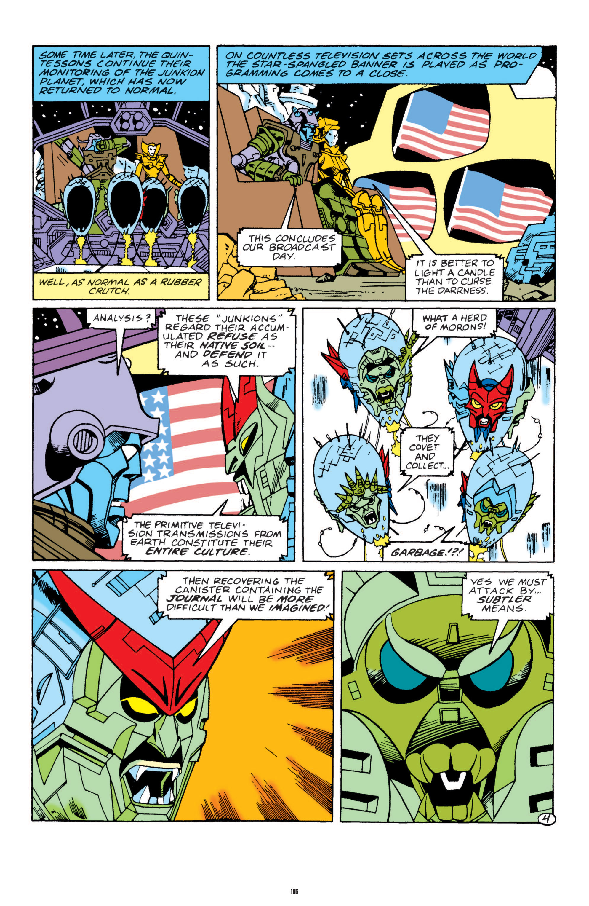 Read online The Transformers Classics comic -  Issue # TPB 4 - 107