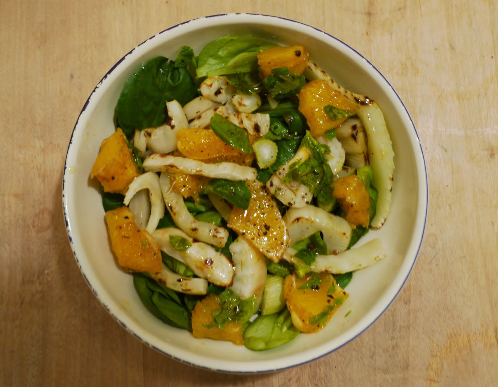 The Medicine Orange and Grilled Fennel Salad