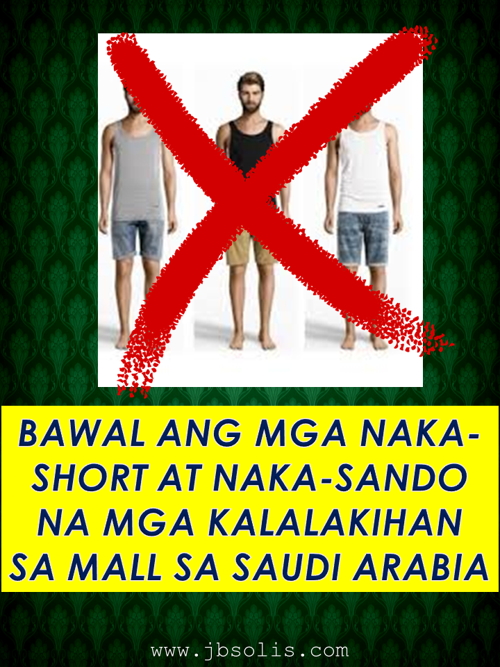 DO'S AND DONT'S WHEN YOU ARE IN SAUDI ARABIA