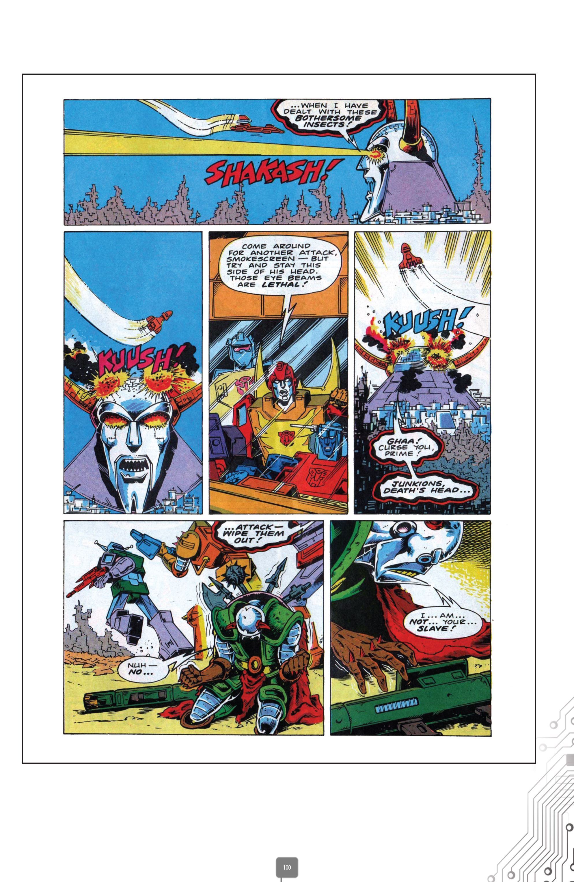 Read online The Transformers Classics UK comic -  Issue # TPB 5 - 101