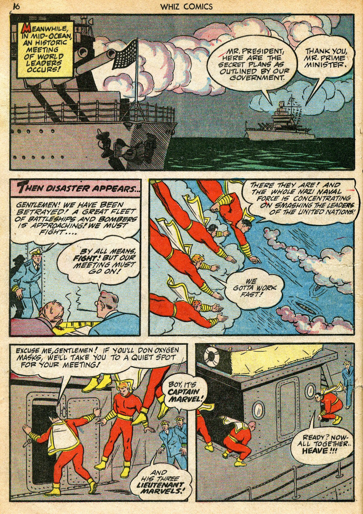 Read online WHIZ Comics comic - Issue #34 - 16