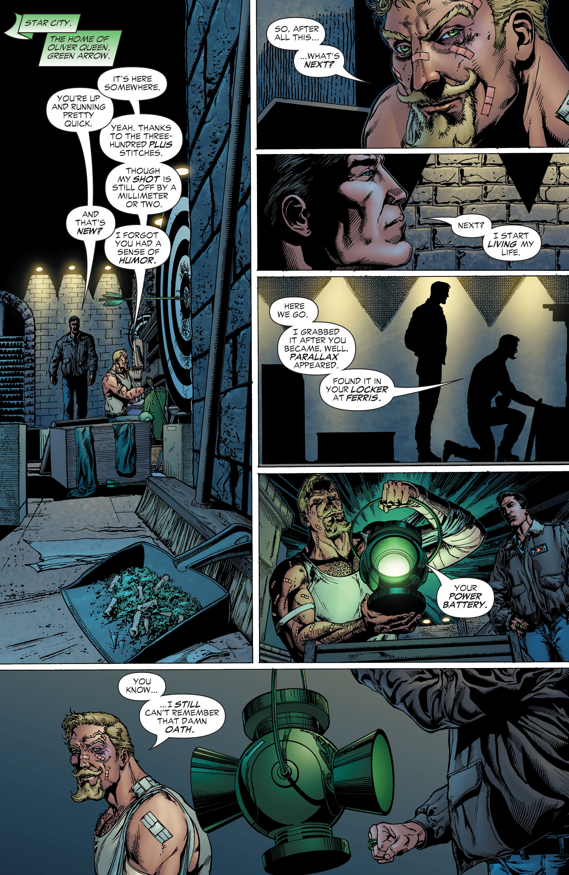 Read online Green Lantern: Rebirth comic -  Issue #6 - 19