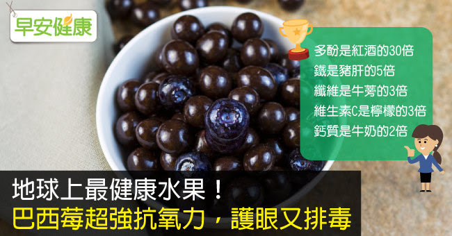 巴西莓功效 巴西莓功效