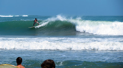 Bali surfing at Kuta Legian Beach