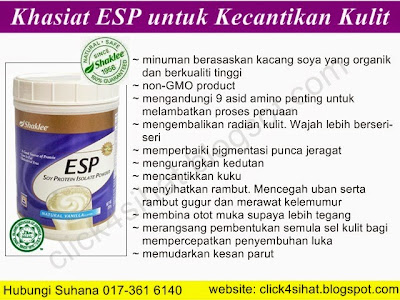 ESP Shaklee untuk Kecantikan kulit dan Kesihatan