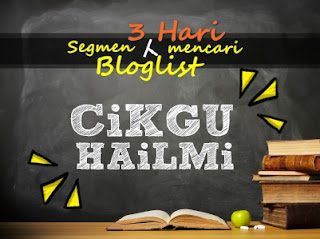 Segmen 3 Hari Mencari Bloglist by CiKGUHAiLMi