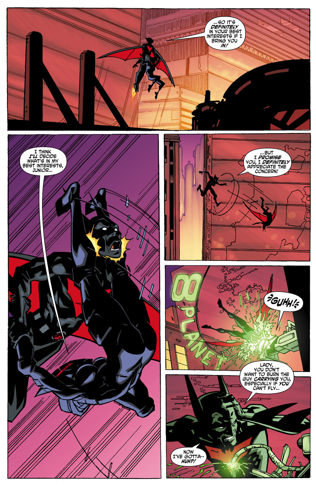 Read online Batman Beyond (2010) comic -  Issue #2 - 18