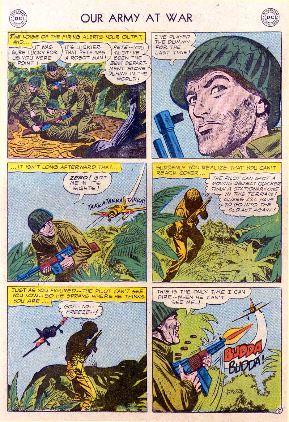 Read online Our Army at War (1952) comic -  Issue #47 - 16
