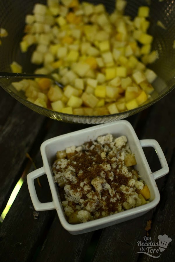 Crumble de manzana y mago tererecetas 02