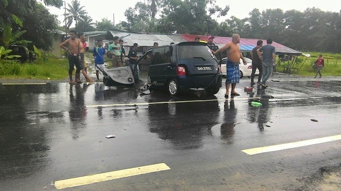 Kemalangan‬ Ngeri di Jalan ‪Kimanis‬-Papar‬