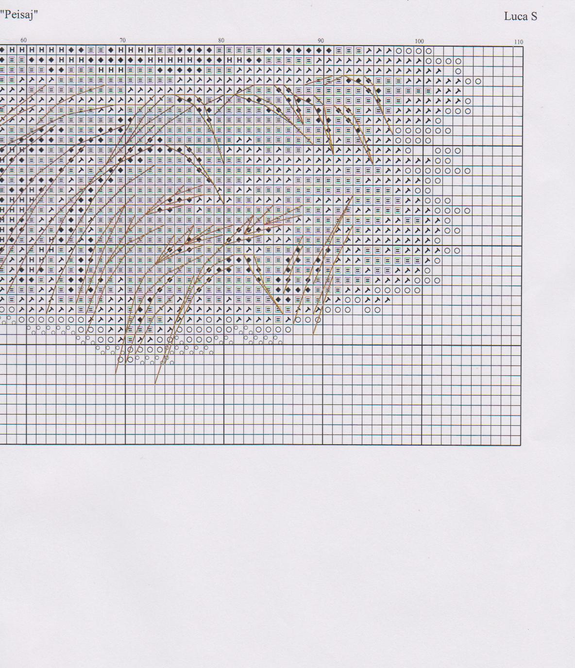 Вышивка "Красные маки" Скачать схему бесплатно Tavolozze, Tavolozza dei colori, 