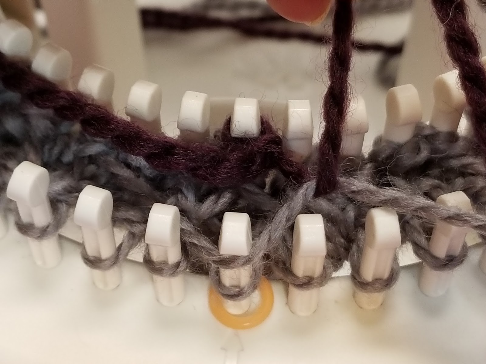 String Theory Fiber Works Introducing the Rotating Double Knit Loom by