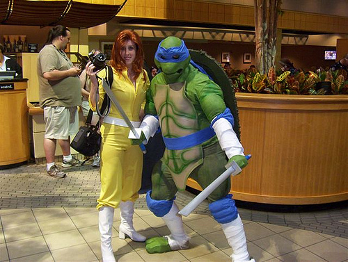 Teen Age Mutant Ninja Turtles Cosplay.