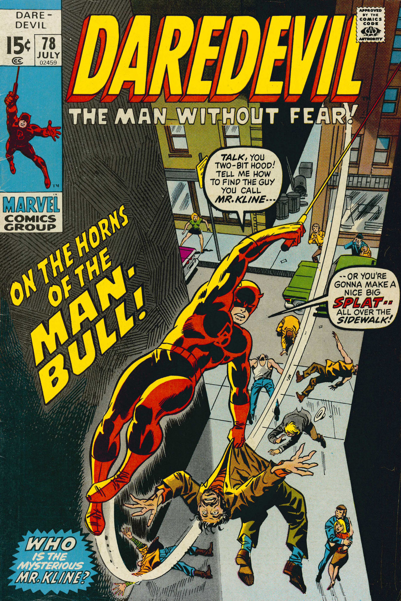 Read online Daredevil (1964) comic -  Issue #78 - 2