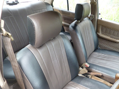 Proton Saga Tawau car seat cover