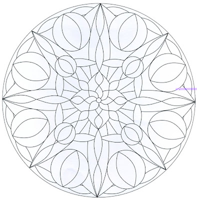 Mandala de flores