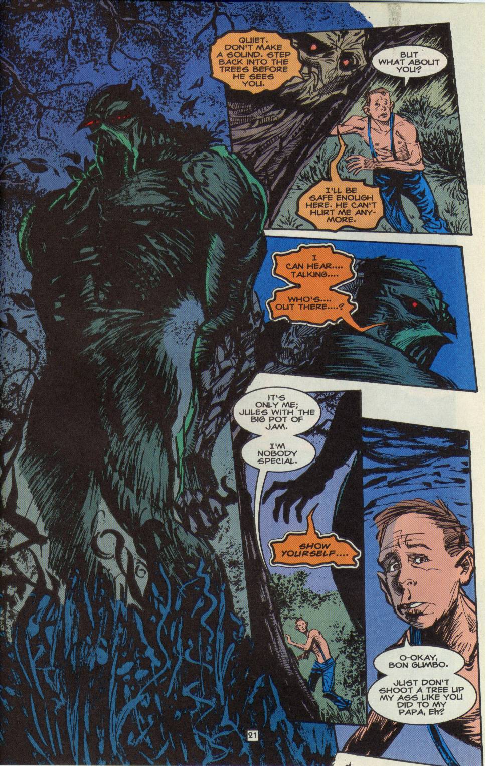 Swamp Thing (1982) #158 #166 - English 21
