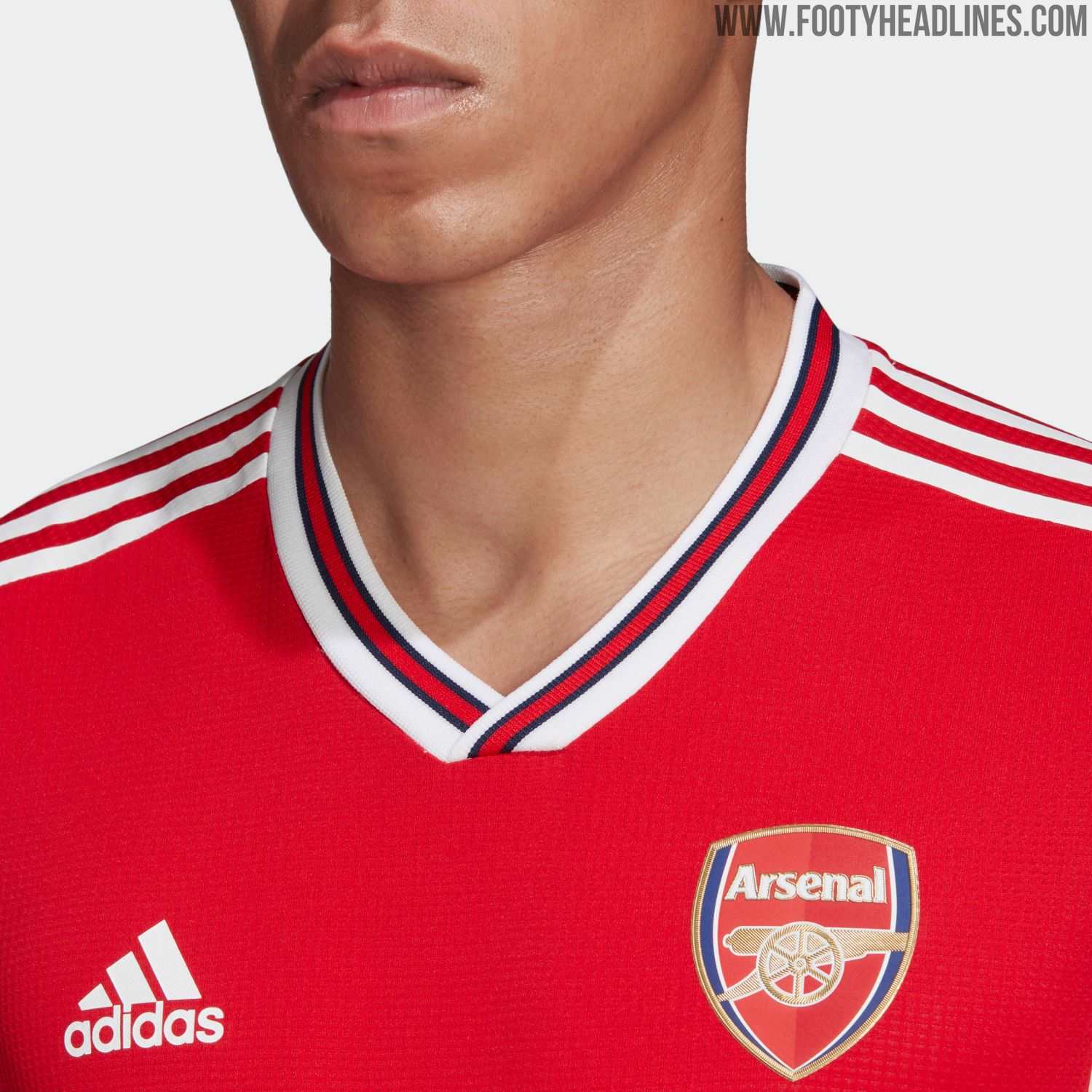 Arsenal 2019/20 Home Kit by adidas Official Look