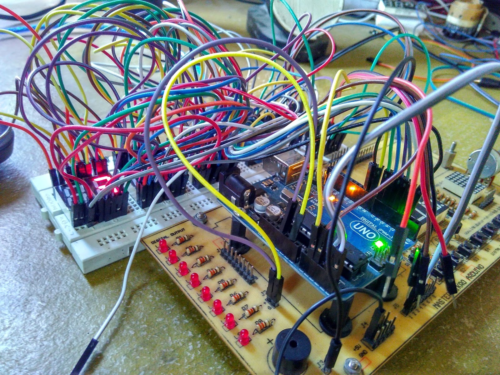 Queue machine 1 counter with seven segment with 3 digit display and ...