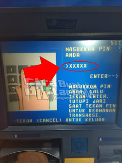 Cara Cek Saldo Ambil Uang di ATM Mandiri Gambar Baru 