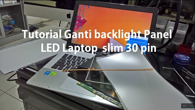 Memperbaiki LED Laptop yang Gelap