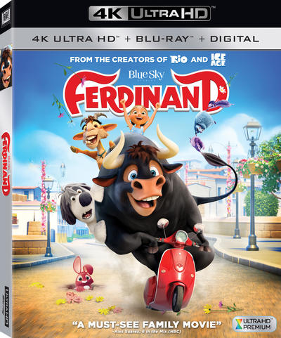 Ferdinand (2017) 2160p HDR BDRip Dual Latino-Inglés [Subt. Esp] (Animación. Comedia)