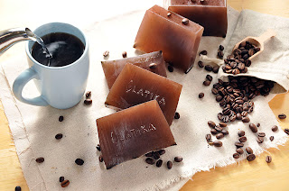 coffee vanilla soap by www.latikasoap.com