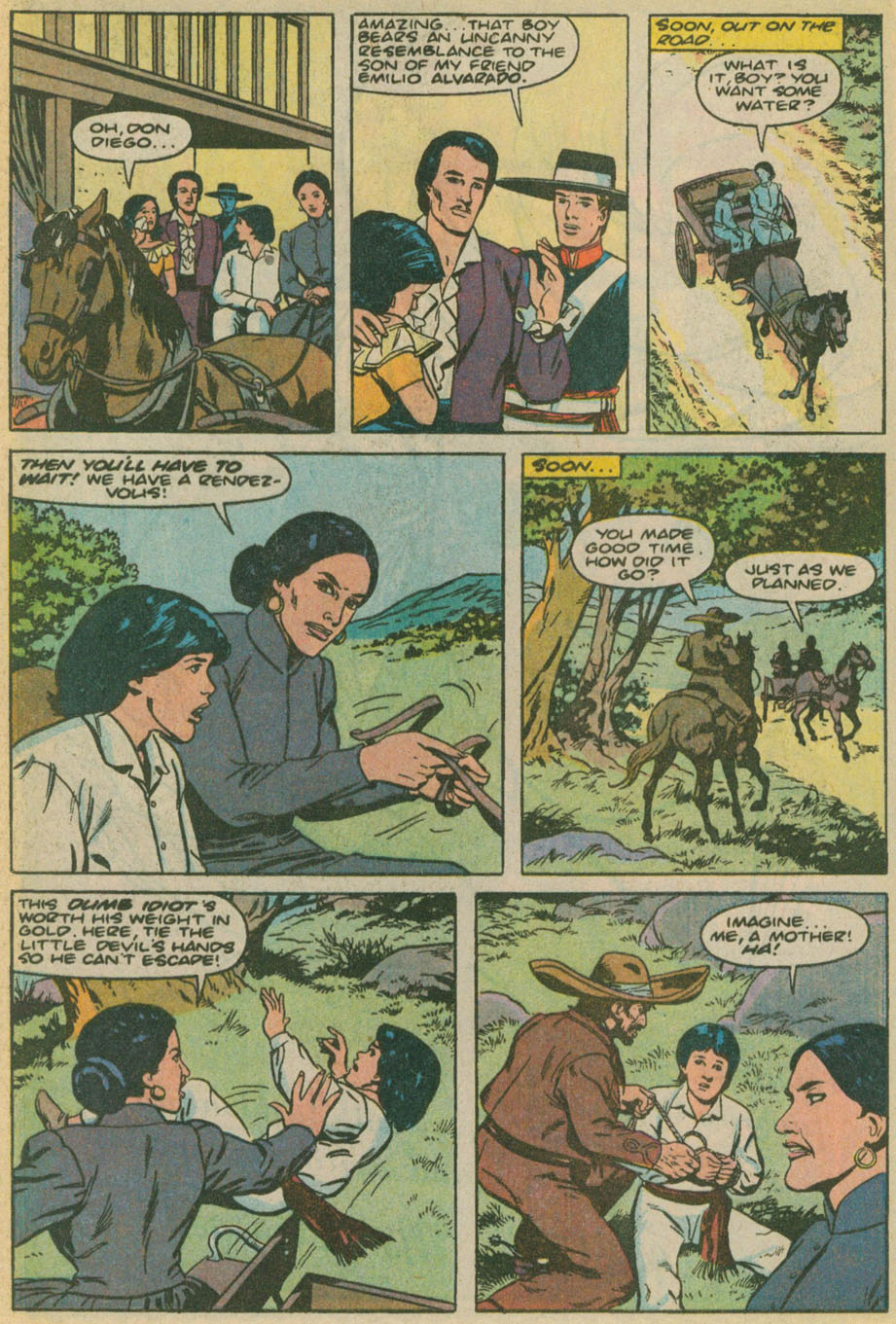 Read online Zorro (1990) comic -  Issue #4 - 10