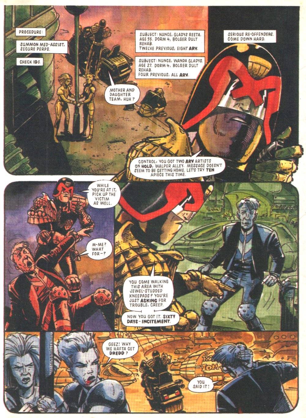 Read online Judge Dredd: The Complete Case Files comic -  Issue # TPB 14 (Part 1) - 88