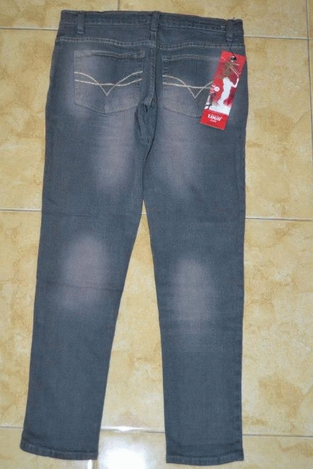  Celana  Jeans  Logo Wanita Grey Wash Murah