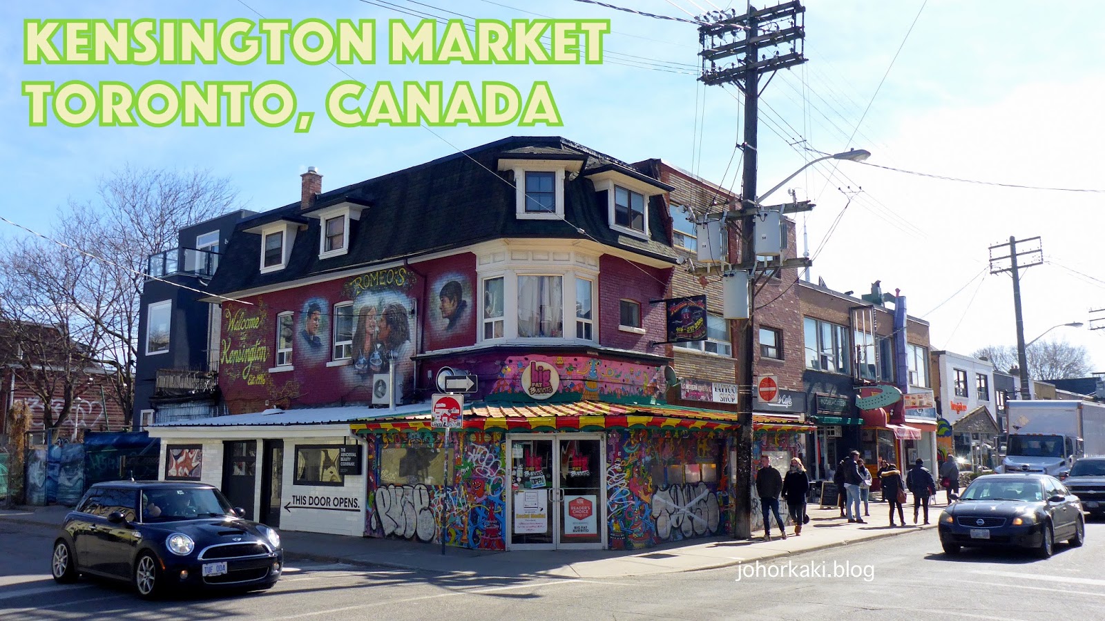 Kensington Market Walking Guide. Must See Attraction in Toronto Johor