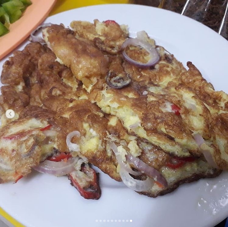 Resepi Telur Dadar Gebu Gebas