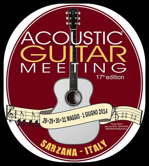Acoustic Guitar Meeting logo 17esima edizione Acoustig guitar Meeting Sarzana logo