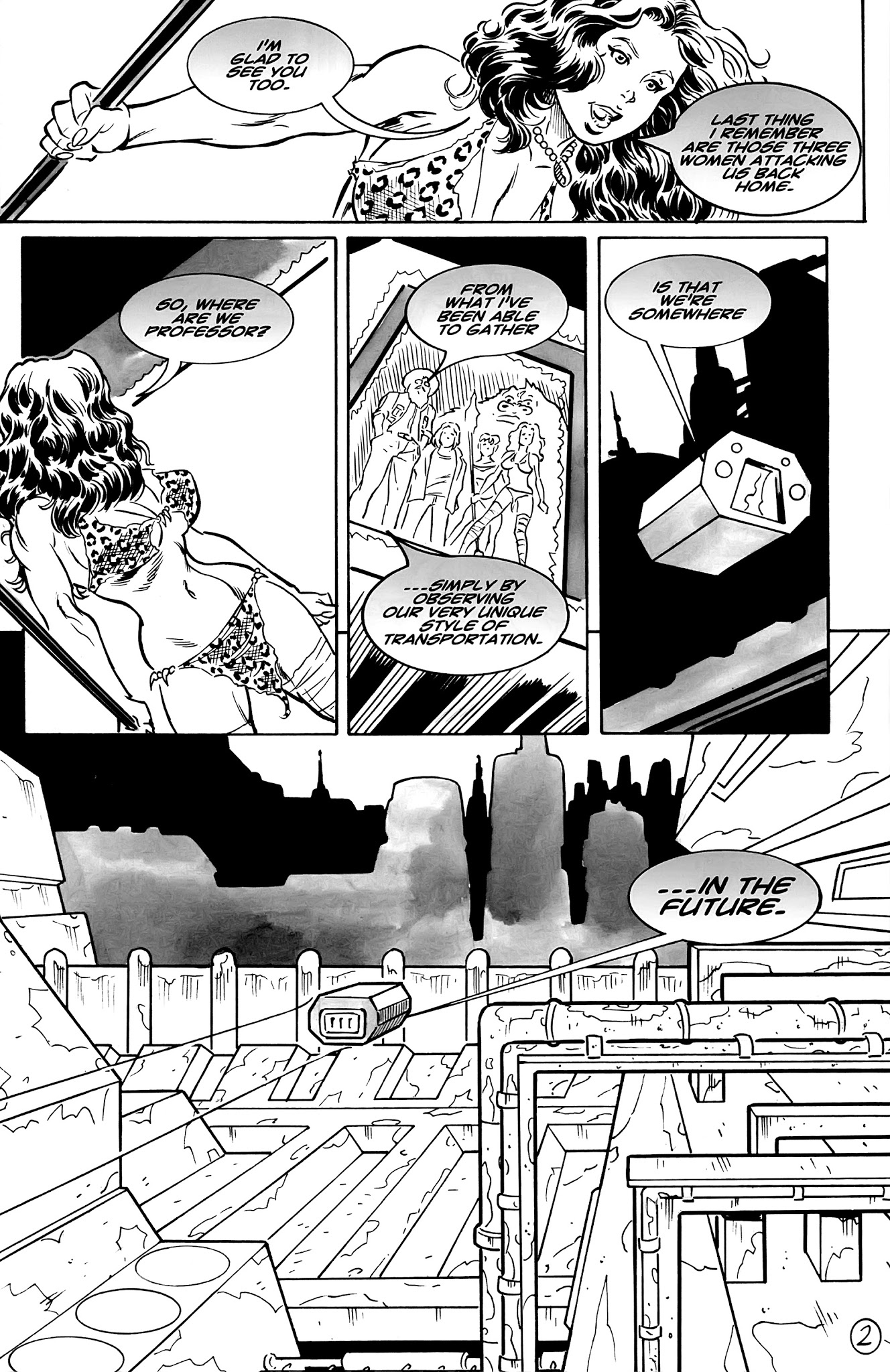 Read online Cavewoman: Sisters of the Arena comic -  Issue #1 - 4