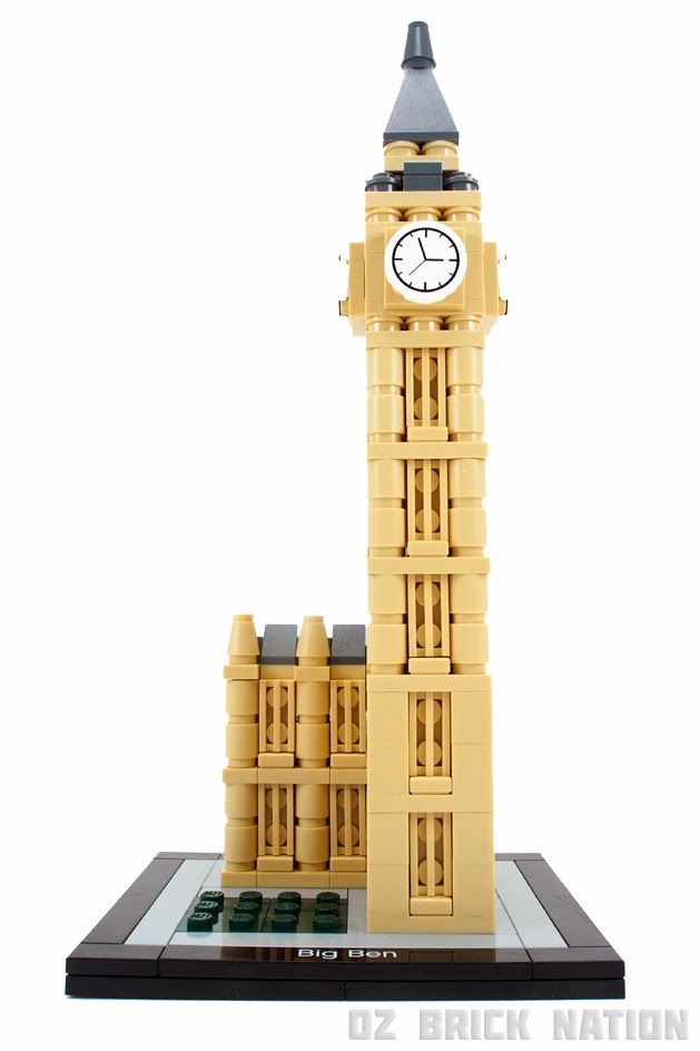 Oz Brick Nation LEGO Architecture 21013 Big Ben Review.