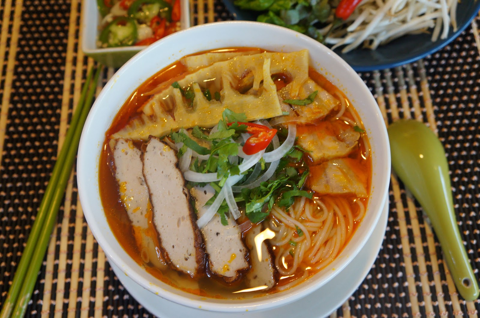 Gourmet by Kat Bun cha ca Nha Trang (Nha Trang fish cake vermicelli)